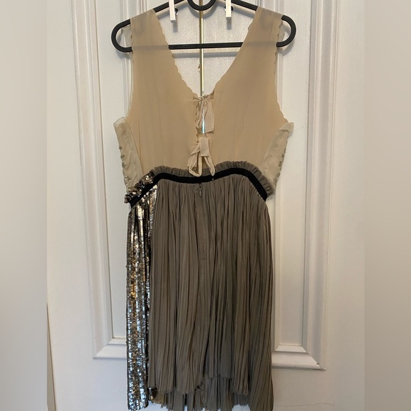 3.1 Phillip Lim sequin dress - Taupe, Ivory and Silver - Picture 6 of 7